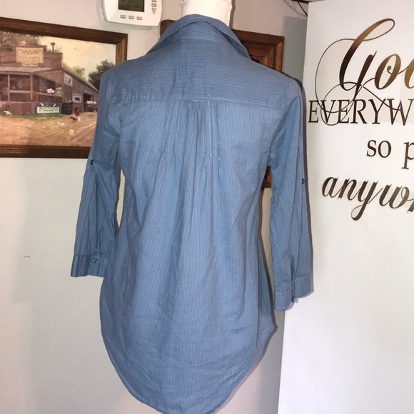 Cotton Tunic Baby blue - Picture 2 of 6